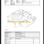 VOLVO EC240B LR EXCAVATOR PARTS MANUAL