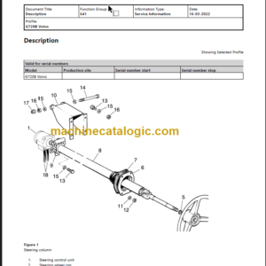 Volvo G720B Service Manual PDF