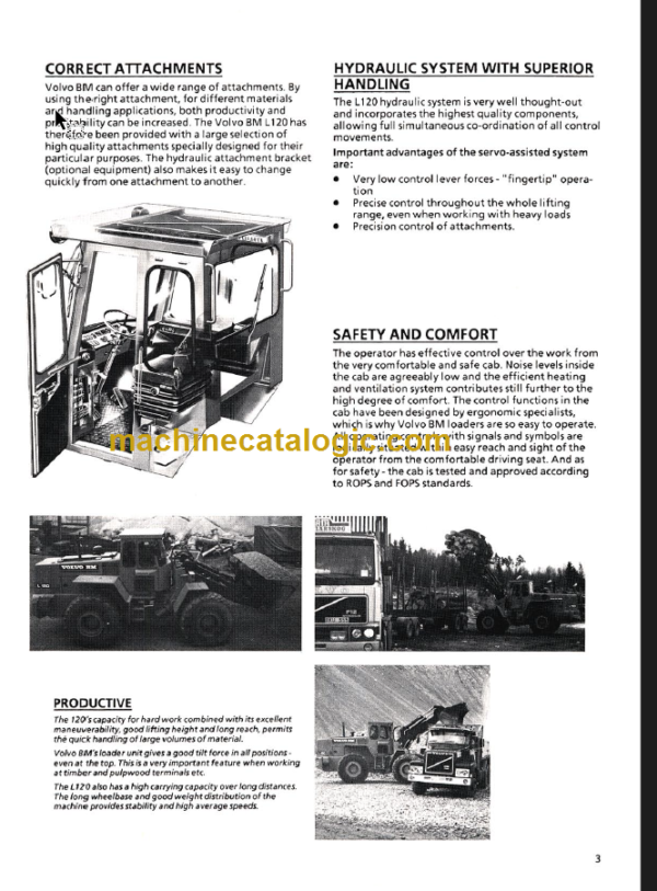 Volvo BM L120 Wheel Loader Workshop Service Repair Manual