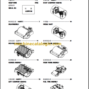 CLG 612 HIII PARTS MANUAL