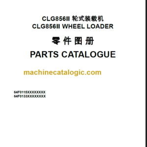 CLG 856 PARTS CATALOG 2009