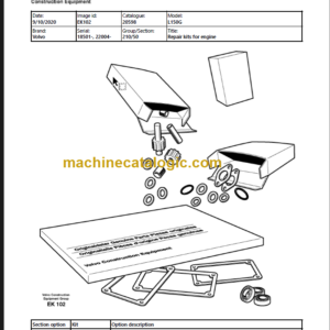 Volvo L150G Parts Manual PDF