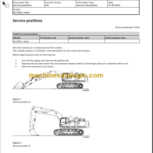 Volvo EC750DL Service Manual PDF