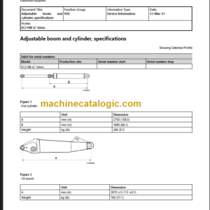 VOLVO EC210B LC EXCAVATOR SERVICE REPAIR MANUAL