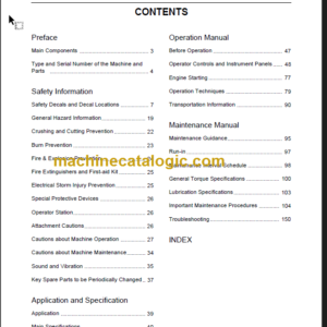 LIUGONG CLG908CIII-E OPERATION MANUAL