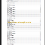 CLG TC500 TRUCK CRANE PARTS MANUAL