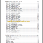 CLG2015A 18A 20A 15A-T 18A-T PARTS MANUAL