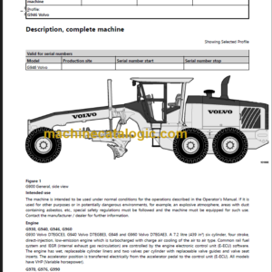 Volvo G946 Service Manual PDF