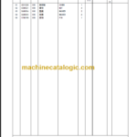 CLG2015A 18A 20A 15A-T 18A-T PARTS MANUAL