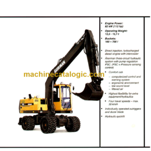 VOLVO EW150 EXCAVATOR SERVICE REAPIR MANUAL