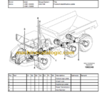 VOLVO A25D ARTICULATED HAULER PARTS MANUAL