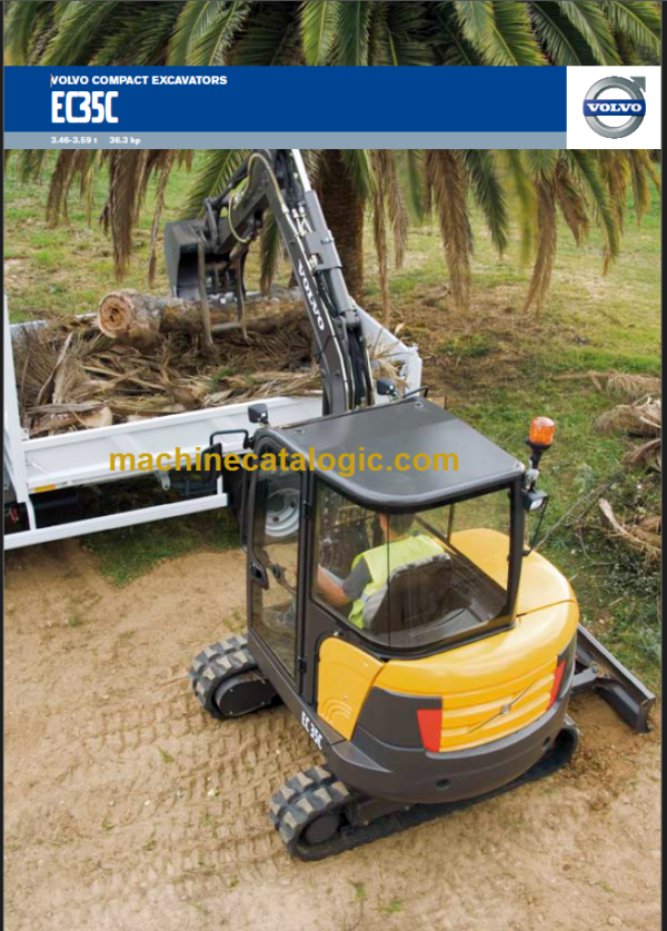 VOLVO EC35C EXCAVATOR SERVICE REPAIR MANUAL