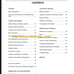 LIUGONG CLG 862 III OPERATION MANUAL