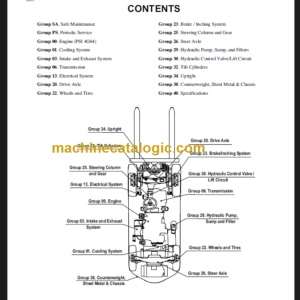 CLARK S20 25 30 35 L G SERVICE MANUAL