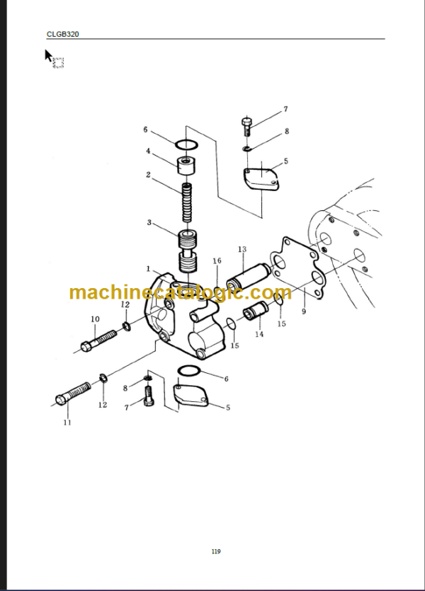 GLG B320 PARTS CATALOG