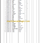 CLG842III PARTS CATALOG