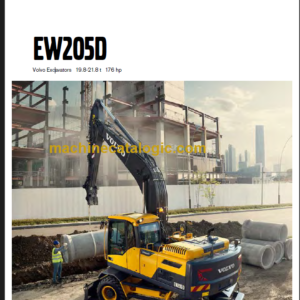 VOLVO EW205D EXCAVATOR SERVICE REPAIR MANUAL