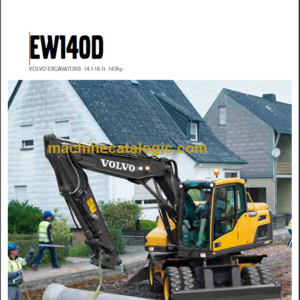 VOLVO EW140D EXCAVATOR SERVICE REPAIR MANUAL