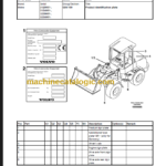 Volvo L30G Compact Wheel Loader Parts Manual