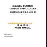 CLG 842 IV PARTS CATALOG