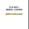 CLG842II PARTS CATALOG