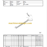 Volvo MCT85C Skid Steer Loader Parts Catalog Manual