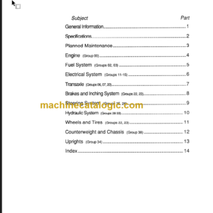 CLARK 520R GCS GPS SERVICE MANUAL REV2