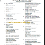 CLARK GEX (4 Wheel) GTX 16 18 20s SERVICE MANUAL