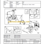 Volvo L30G Compact Wheel Loader Parts Manual