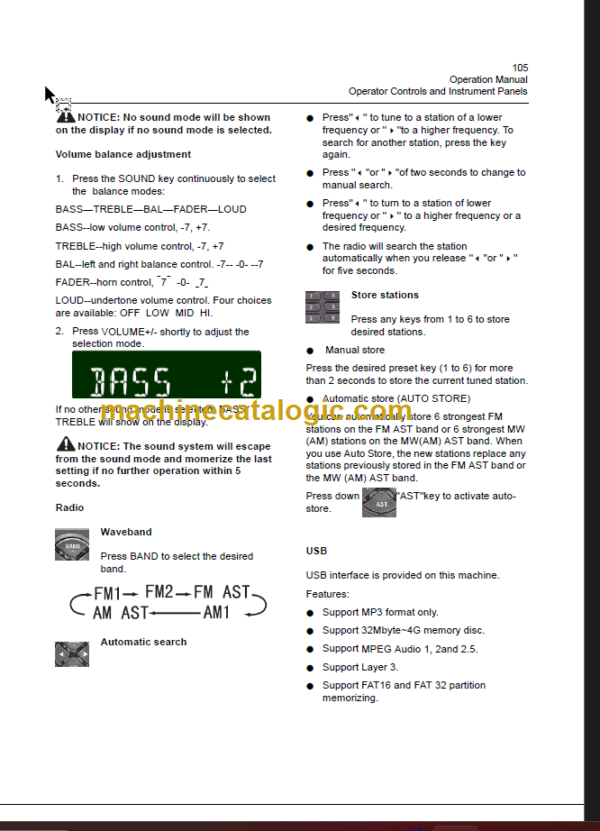 CLG 856 III OPERATION MANUAL 2012