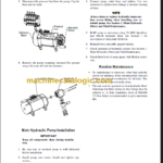 CLARK GEX (4 Wheel) GTX 16 18 20s SERVICE MANUAL