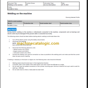 VOLVO EC360B LC EXCAVATOR SERVICE REPAIR MANUAL