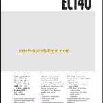 VOLVO EC140 LCM EXCAVATOR SERVICE REPAIR MANUAL