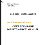 CLG 856 III OPERATION MANUAL