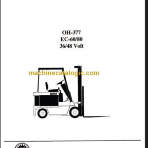 CLARK EC-60 80 (OH-377) Overhaul Manual