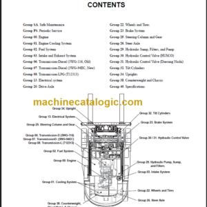 CLARK C60 70 75 80 D L SERVICE MANUAL