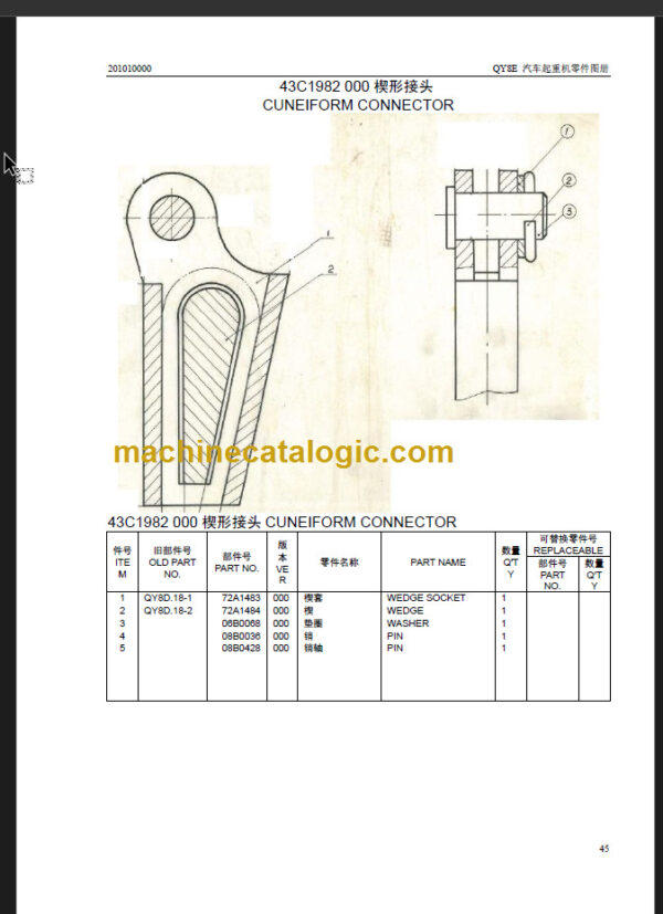 QY8E BQZ5102JQZ8E PARTS CATALOG