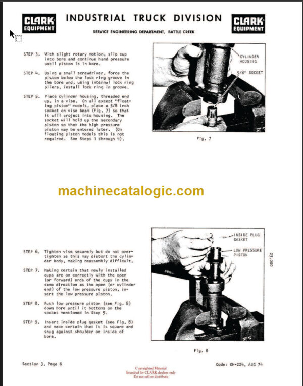 CLARK EC-60 80 (OH-377) Overhaul Manual