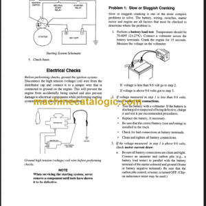 CLARK CGC CGP 40 70 SERVICE MANUAL