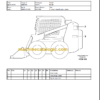 Volvo MC60 Skid Steer Loader Parts Catalog Manual