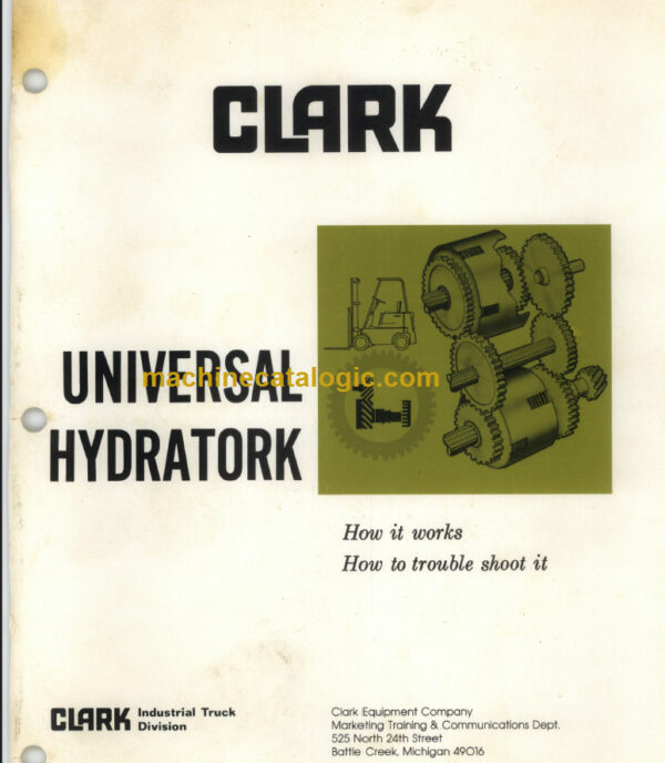 CLARK UNIVERSAL HYDRATORK