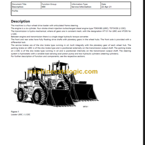 VOLVO L120C BM WHEEL LOADER SERVICE REPAIR MANUAL