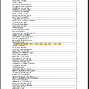 LIUGONG CLG888 III PARTS CATALOG