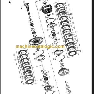 LIUGONG CLG 856III ZF Transmission System