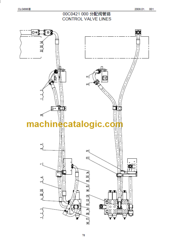 CLG888 III PARTS CATALOG