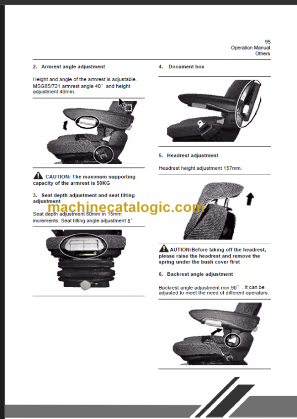 CLG 835 III OPERATION MANUAL