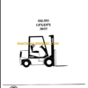 CLARK GPX DPX 30 35 40 50 55 SERVICE MANUAL