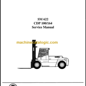 CLARK CPD100 164 SERVICE MANUAL