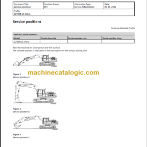 VOLVO EC700B LC EXCAVATOR SERVICE REPAIR MANUAL