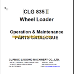 CLG 835 II OPERATION MANUAL